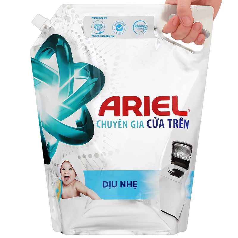 Nước giặt Ariel Sạch Sâu hương nắng mai túi 3.4 lít 21