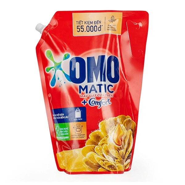 Nước giặt OMO Matic Comfort hương ngọc lan tây, gỗ đàn hương túi 3.5 lít 7