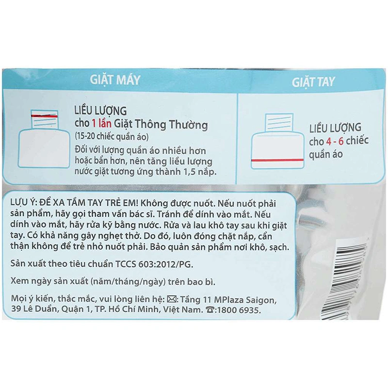 Nước giặt Ariel Sạch Sâu hương nắng mai túi 3.4 lít 17