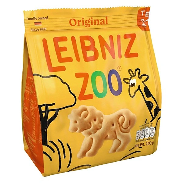 Bánh quy Leibniz Zoo vị bơ gói 100g (từ 3 tuổi) 1