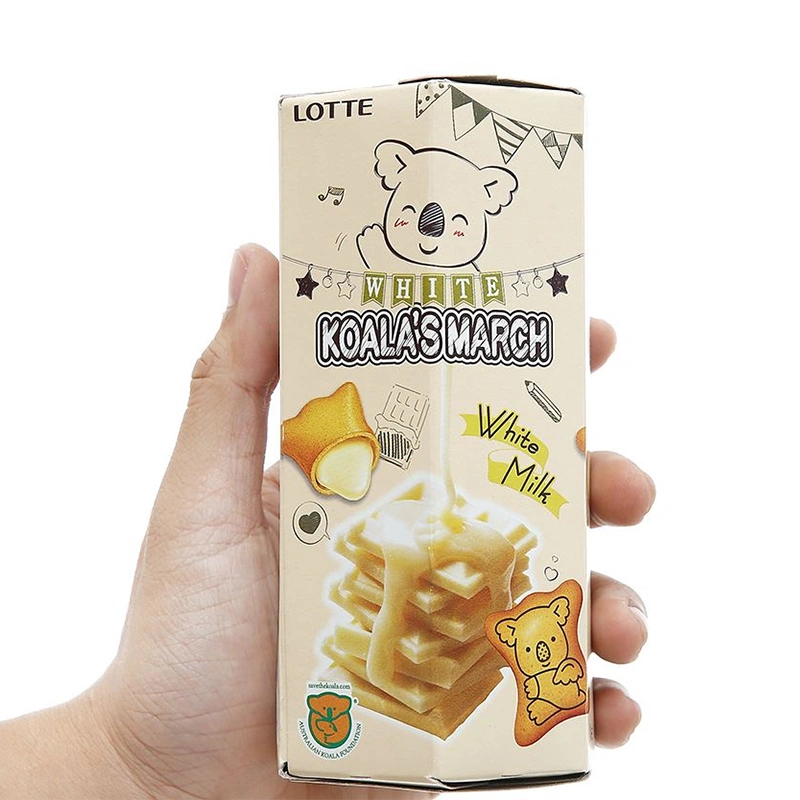 Bánh gấu Lotte Koala's March vị socola trắng hộp 37g (từ 3 tuổi) 4