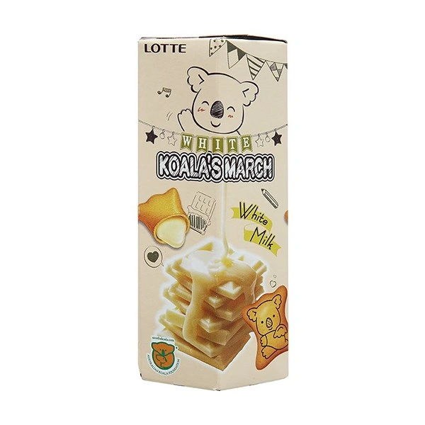 Bánh gấu Lotte Koala's March vị socola trắng hộp 37g (từ 3 tuổi) 1