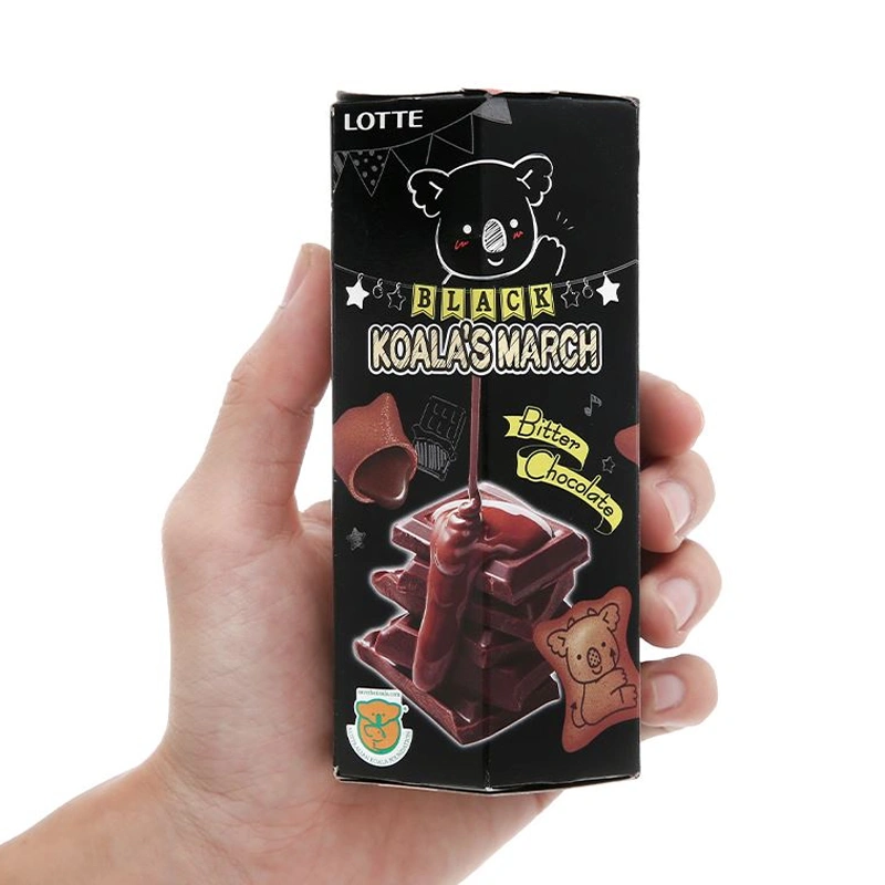 Bánh gấu Lotte Koala's March vị socola đen hộp 37g (từ 3 tuổi) 4