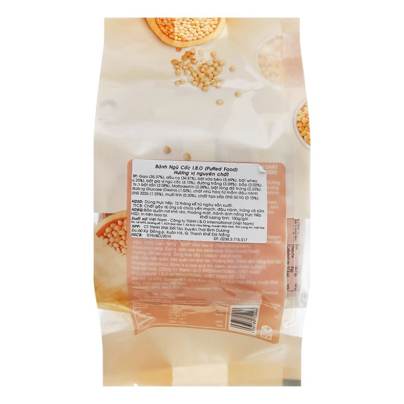 Bánh quy I.B.O vị ngũ cốc nguyên chất gói 150g (từ 3 tuổi) 2