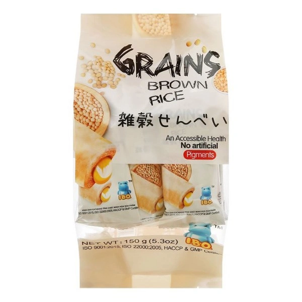 Bánh quy I.B.O vị ngũ cốc nguyên chất gói 150g (từ 3 tuổi) 1