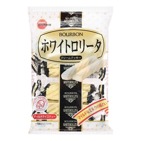 Bánh quy Bourbon vị kem Rollita gói 98g (từ 3 tuổi) 1