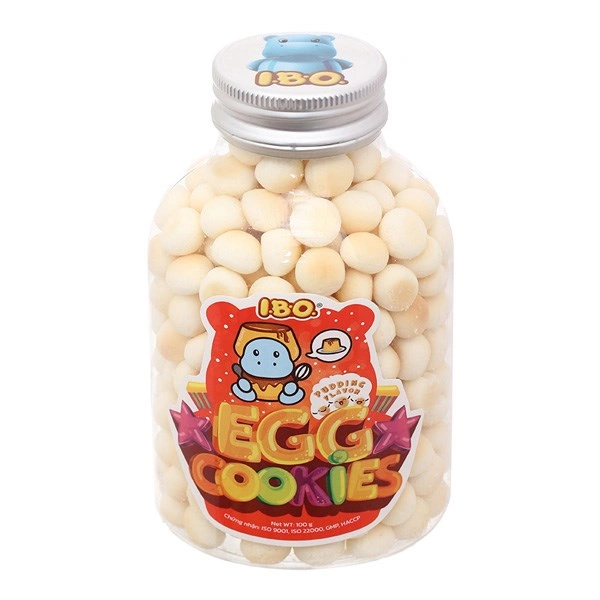 Bánh quy I.B.O vị trứng, pudding