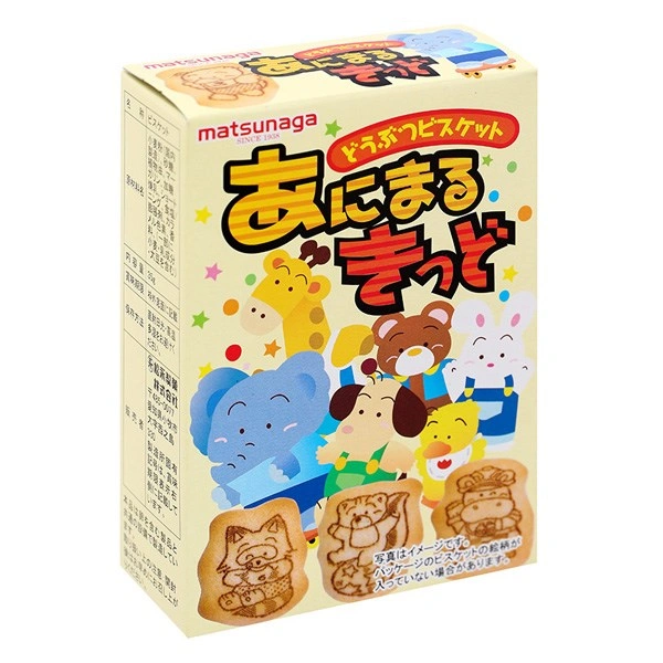 Bánh quy Matsunaga vị sữa gói 35g (từ 3 tuổi) 1