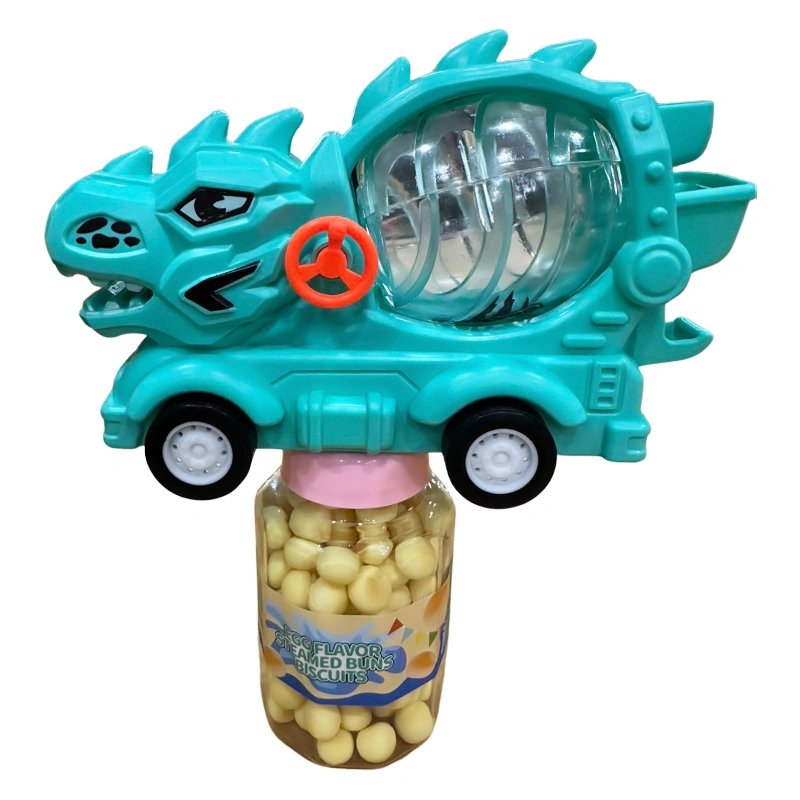 Bánh quy đồ chơi truck khủng long Steamed vị trứng hũ 45g (từ 1 tuổi) - Màu ngẫu nhiên 2