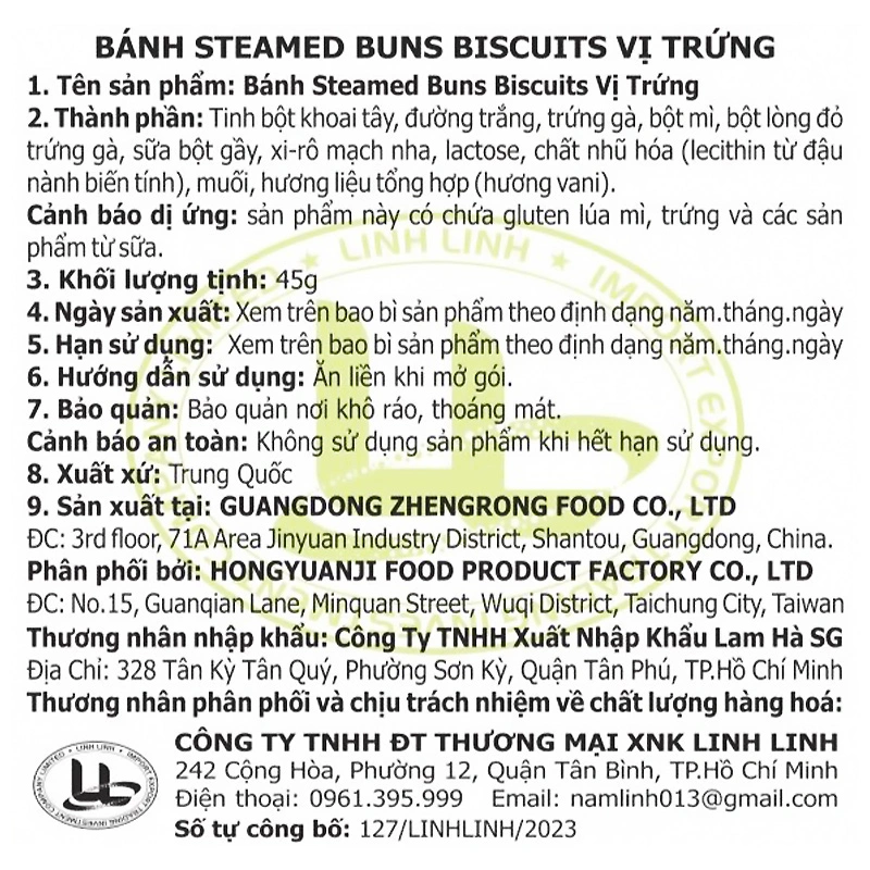 Bánh quy đồ chơi truck khủng long Steamed vị trứng hũ 45g (từ 1 tuổi) - Màu ngẫu nhiên 4