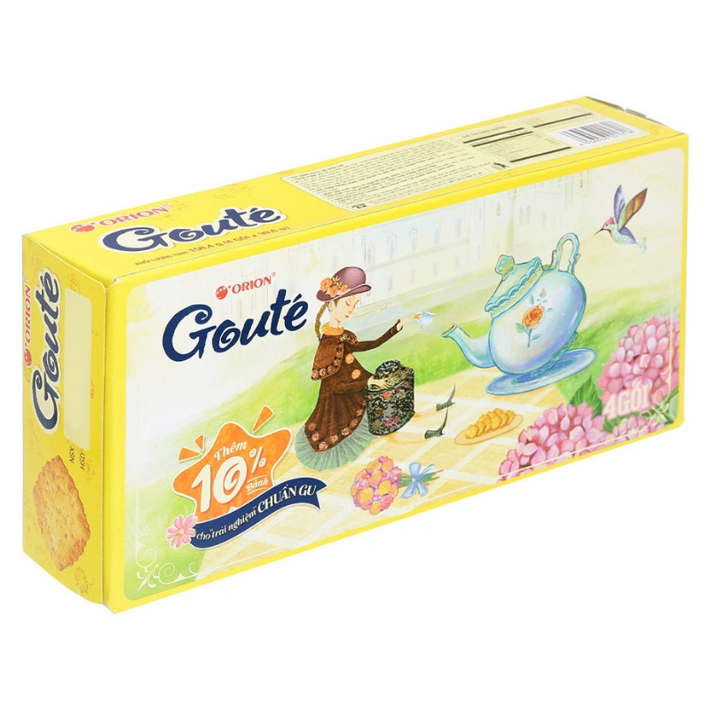Bánh quy Orion Gouté vị mè hộp 158.4g (từ 3 tuổi) 2