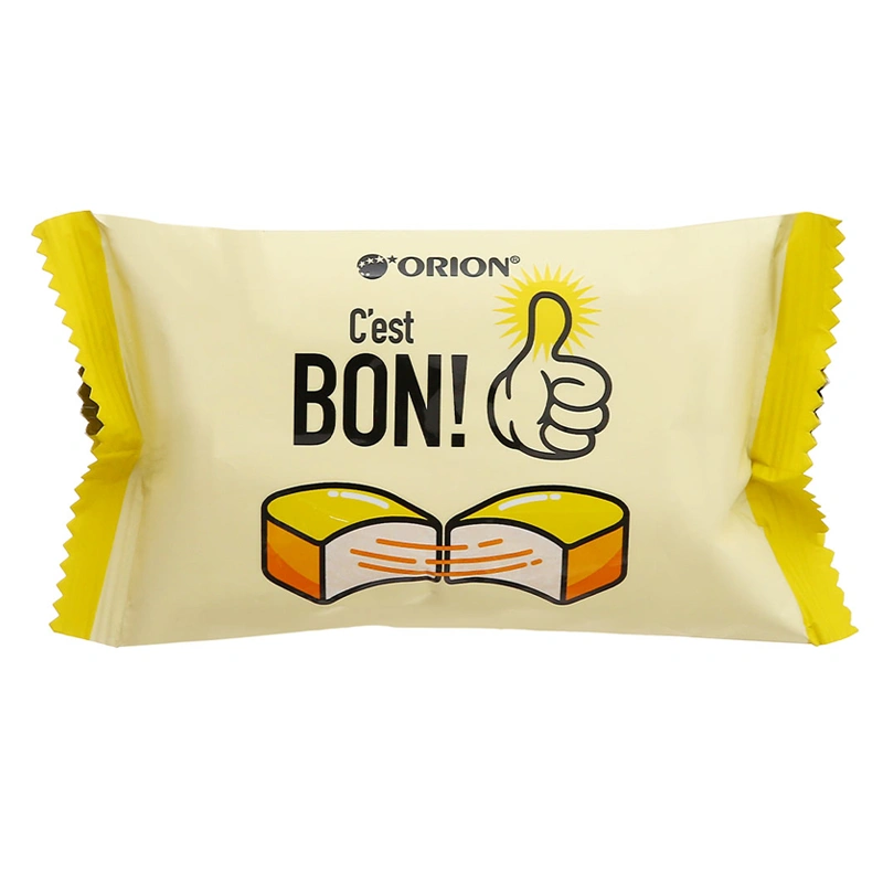 Bánh bông lan Orion C'est Bon sợi thịt gà gói 5 cái x 17g (từ 4 tuổi) 3