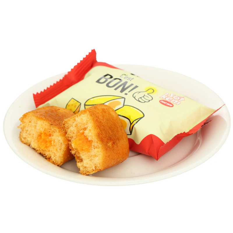 Bánh bông lan Orion C'est Bon sợi thịt gà sốt kem phô mai gói 5 cái x 20.3g (từ 4 tuổi) 4