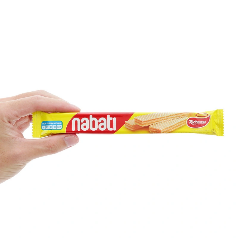 Bánh xốp Nabati vị phô mai hộp 20 cái x 7.5g 4