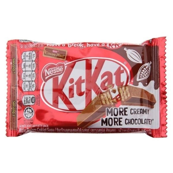 Bánh xốp KitKat phủ socola