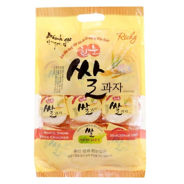 Bánh gạo Richy vị ngọt gói 315g (từ 1 tuổi) 1