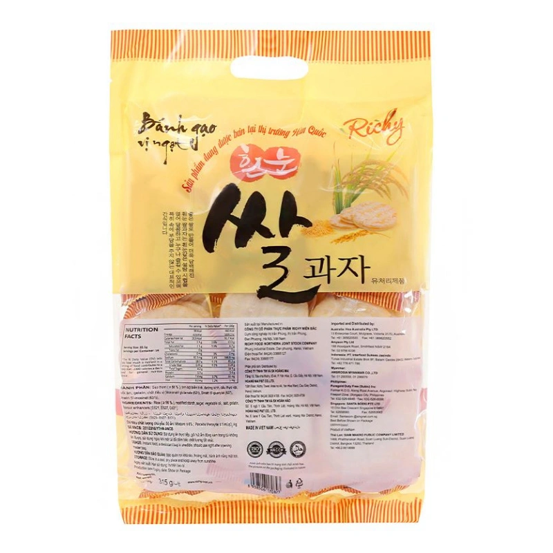 Bánh gạo Richy vị ngọt gói 315g (từ 1 tuổi) 2