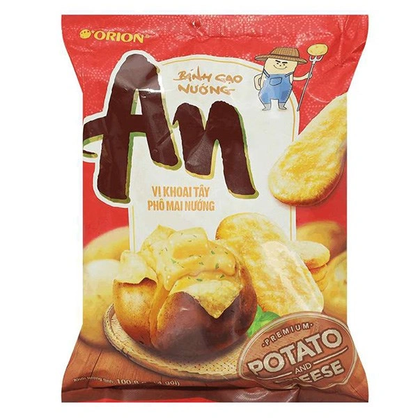 Bánh gạo Orion An vị khoai tây, phô mai nướng gói 100.8g (từ 1 tuổi) 1