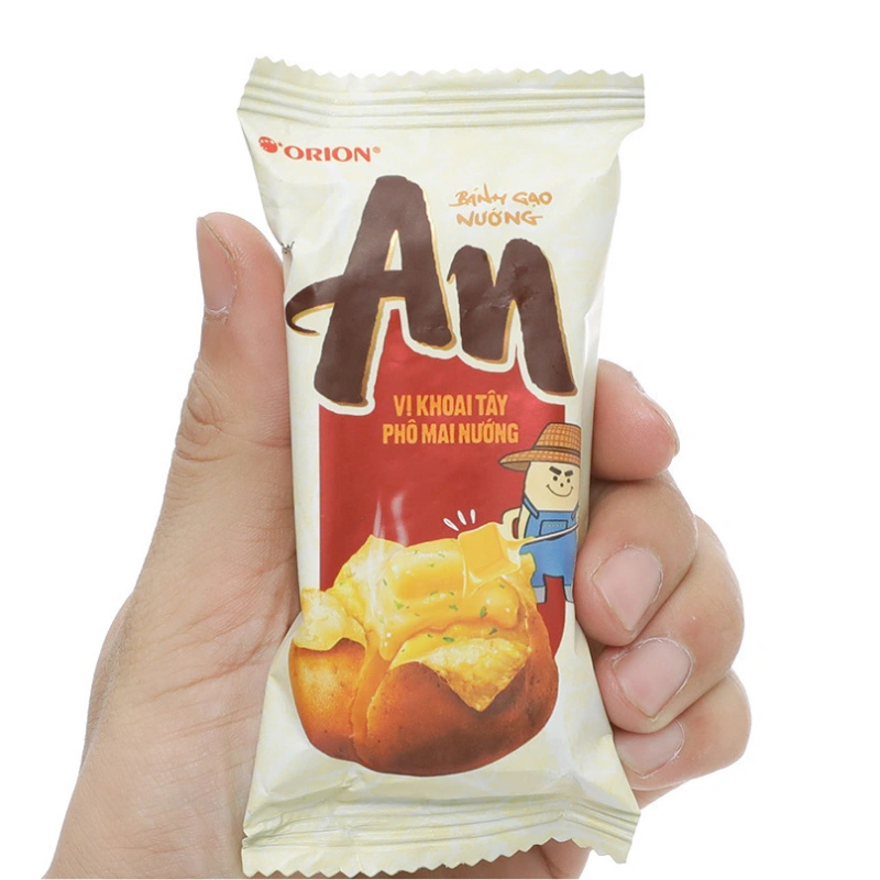 Bánh gạo Orion An vị khoai tây, phô mai nướng gói 100.8g (từ 1 tuổi) 3