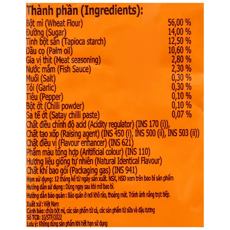 Bánh que Dorkbua vị thịt xông khói gói 20g (từ 1 tuổi) 6