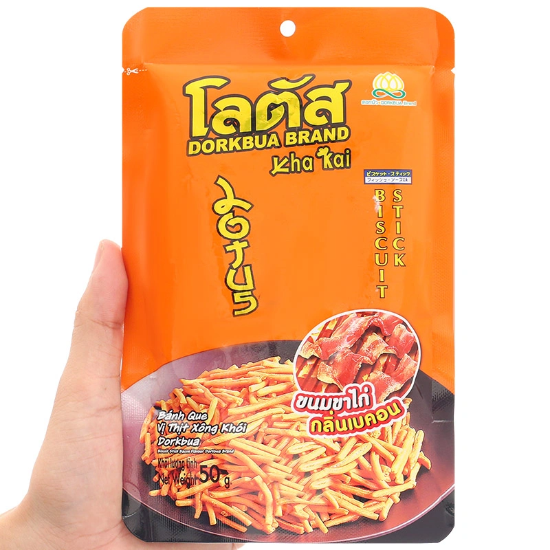 Bánh que Dorkbua vị tôm gói 50g (từ 1 tuổi) 8