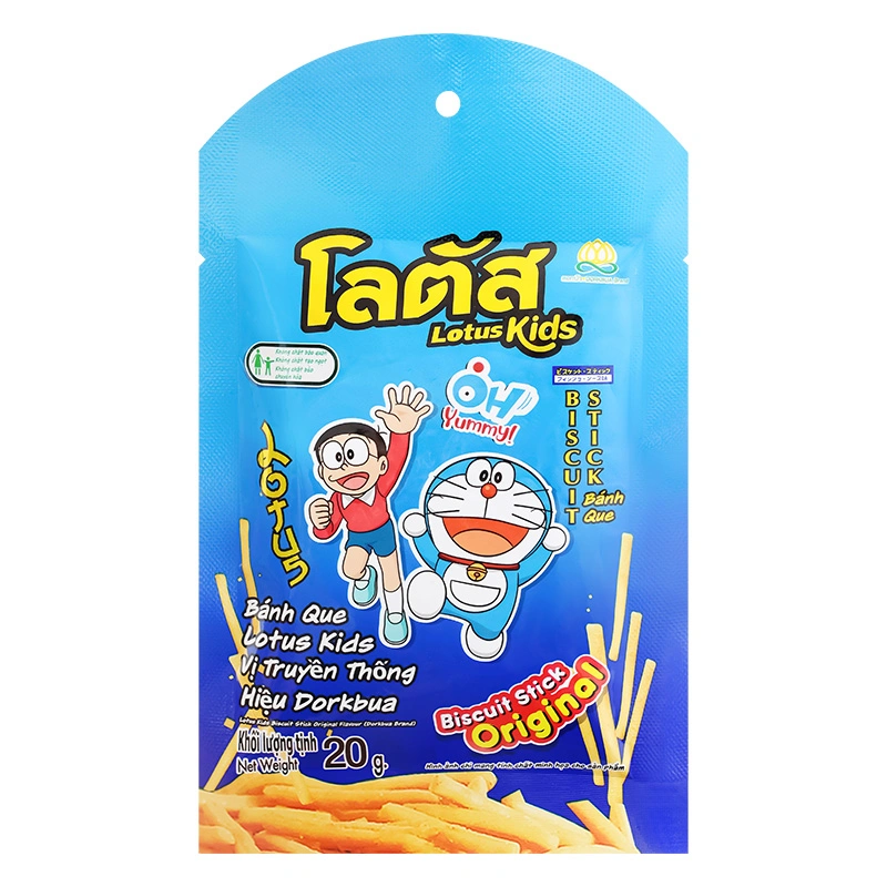 Bánh que Dorkbua Lotus Kids vị truyền thống gói 20g (từ 2 tuổi) - Giao bao bì ngẫu nhiên 3