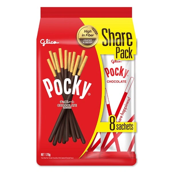 Bánh que Glico Pocky vị socola gói 176g (từ 3 tuổi) 1