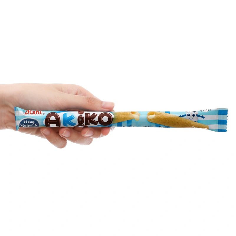 Snack Oishi Akiko vị sữa 20 gói x 7g (từ 3 tuổi) 5