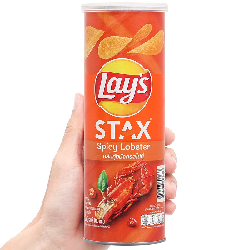 Snack khoai tây Lay's vị tự nhiên lon 100g (từ 1 tuổi) 8