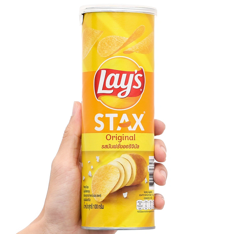 Snack khoai tây Lay's vị tự nhiên lon 100g (từ 1 tuổi) 3