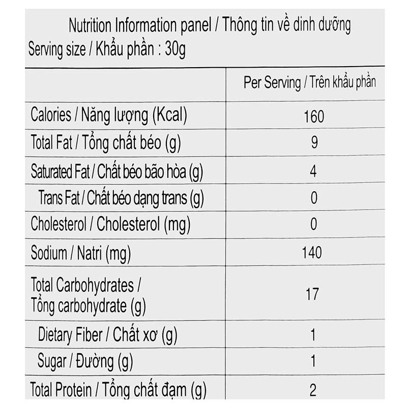 Snack khoai tây Lay's vị tự nhiên lon 100g (từ 1 tuổi) 6