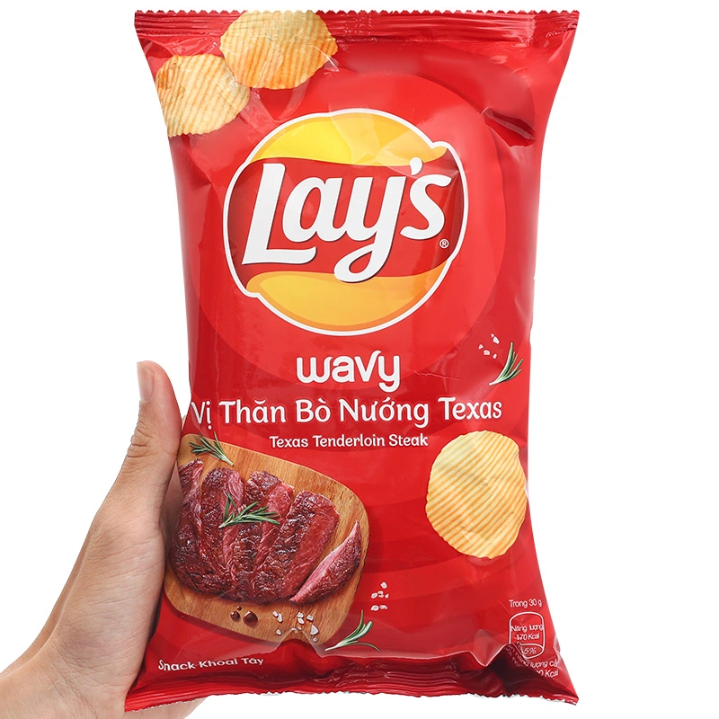 Snack khoai tây Nori Lay's vị tảo biển gói 90g (từ 1 tuổi) 8