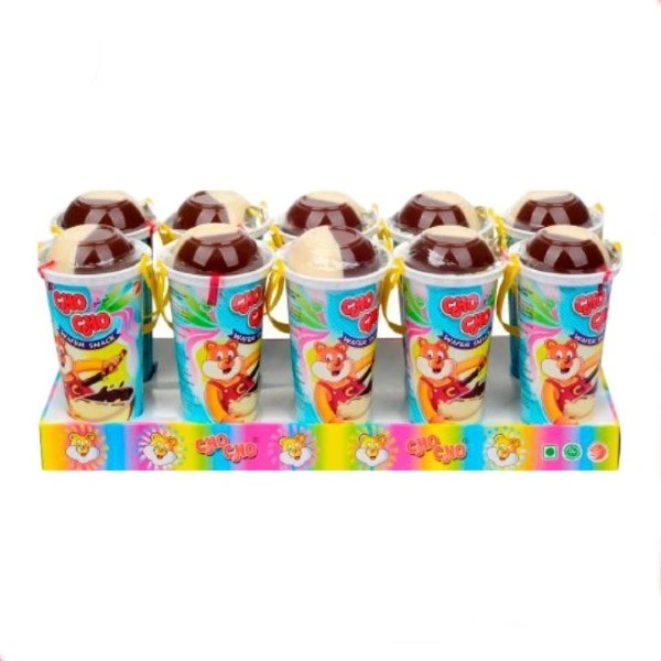 Lốc 10 ly bánh que chấm socola vị dâu Chocho 40g (từ 2 tuổi) 17