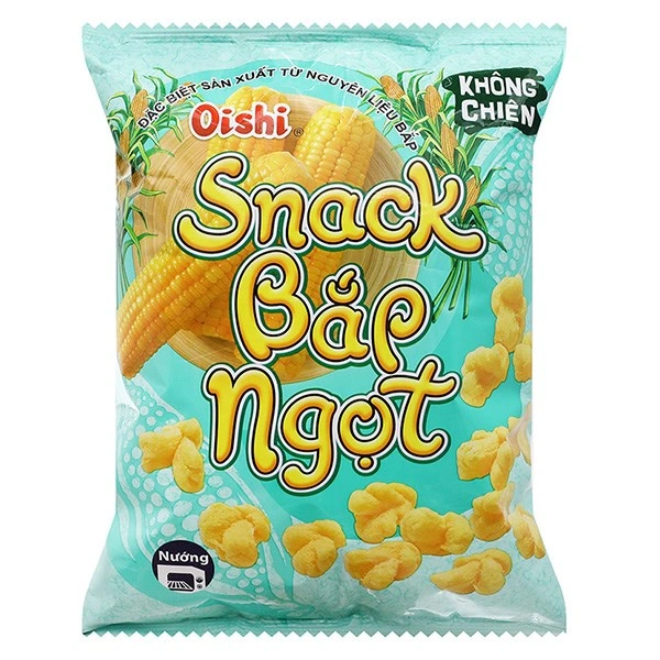 Snack Oishi vị bắp ngọt
