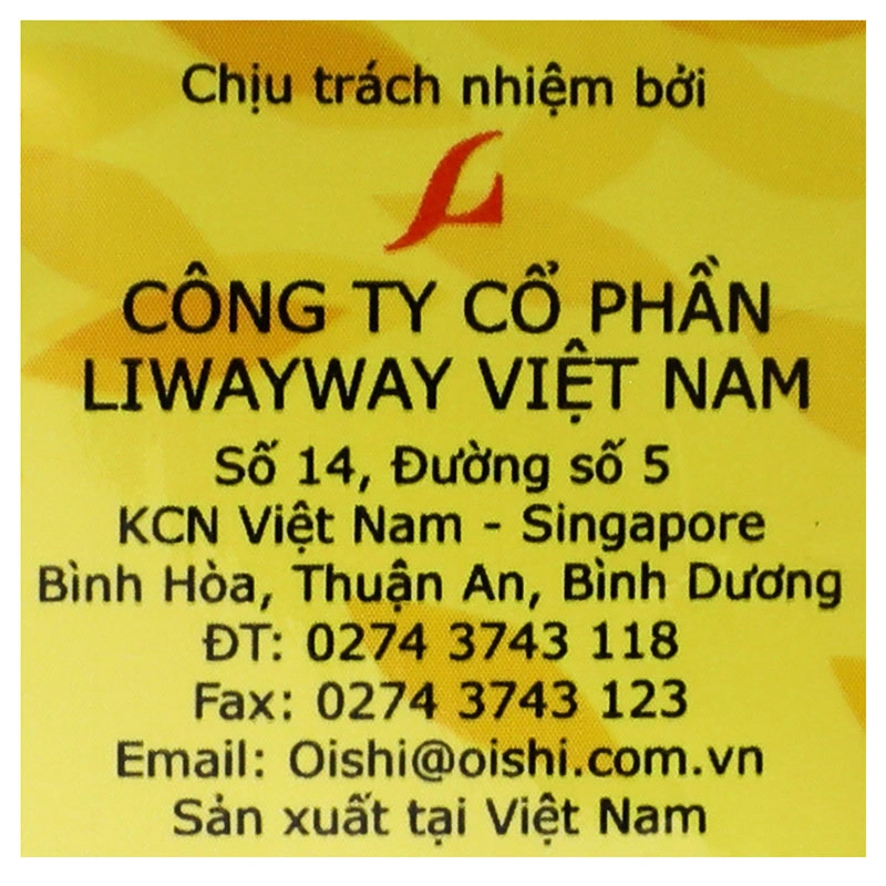 Snack Oishi vị bắp ngọt gói 35g (từ 3 tuổi) 6