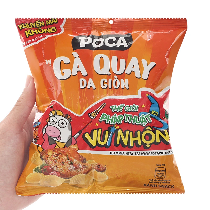 Snack vị gà quay da giòn Poca 30g (từ 1 tuổi) 3