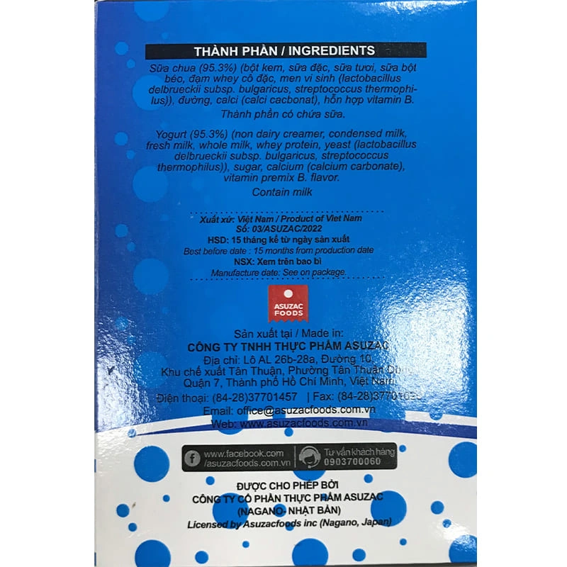 Sữa chua khô sấy thăng hoa vị nguyên bản Yumi Yumi hộp 30g (từ 1 tuổi) 4