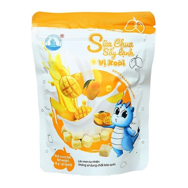 Sữa chua khô sấy lạnh vị dâu Hạ Long gói 16g (từ 1 tuổi) 5
