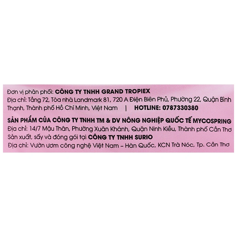 Sữa chua khô sấy thăng hoa vị dâu Myco Spring gói 20g (từ 8 tháng) 8