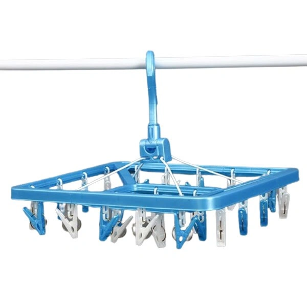 Móc chùm nhựa vuông Inochi Hara HIN.MCVU.0024 24 kẹp 1