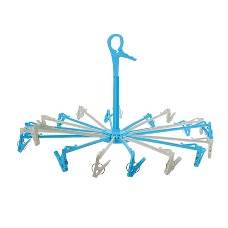 Móc chùm nhựa tròn PAPA CEQ041 20 kẹp - Màu ngẫu nhiên 3