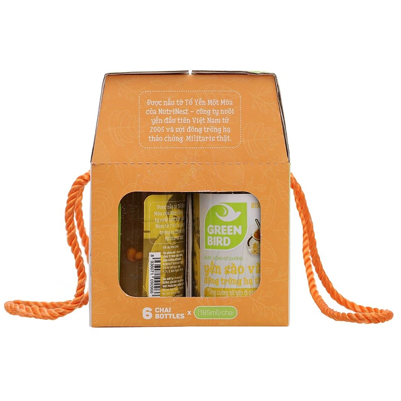 Nước yến sào đông trùng hạ thảo Green Bird 185 ml (từ 18 tuổi) 9