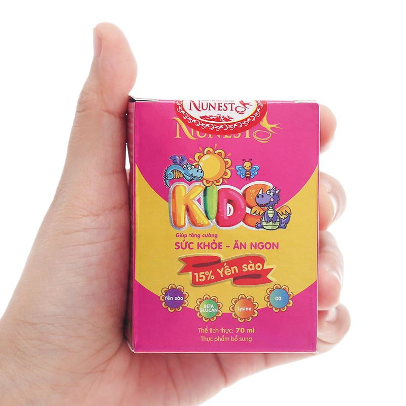 Nước yến sào Nunest Kids 70 ml (từ 6 tháng) 5