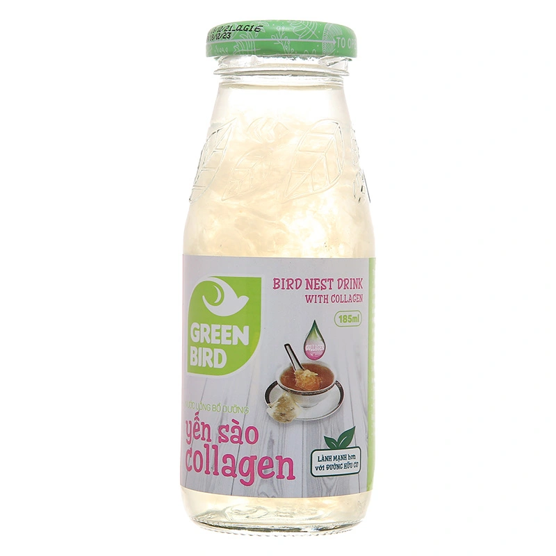 Nước yến sào collagen Green Bird 185 ml (từ 18 tuổi) 8