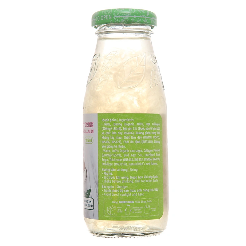 Nước yến sào collagen Green Bird 185 ml (từ 18 tuổi) 9