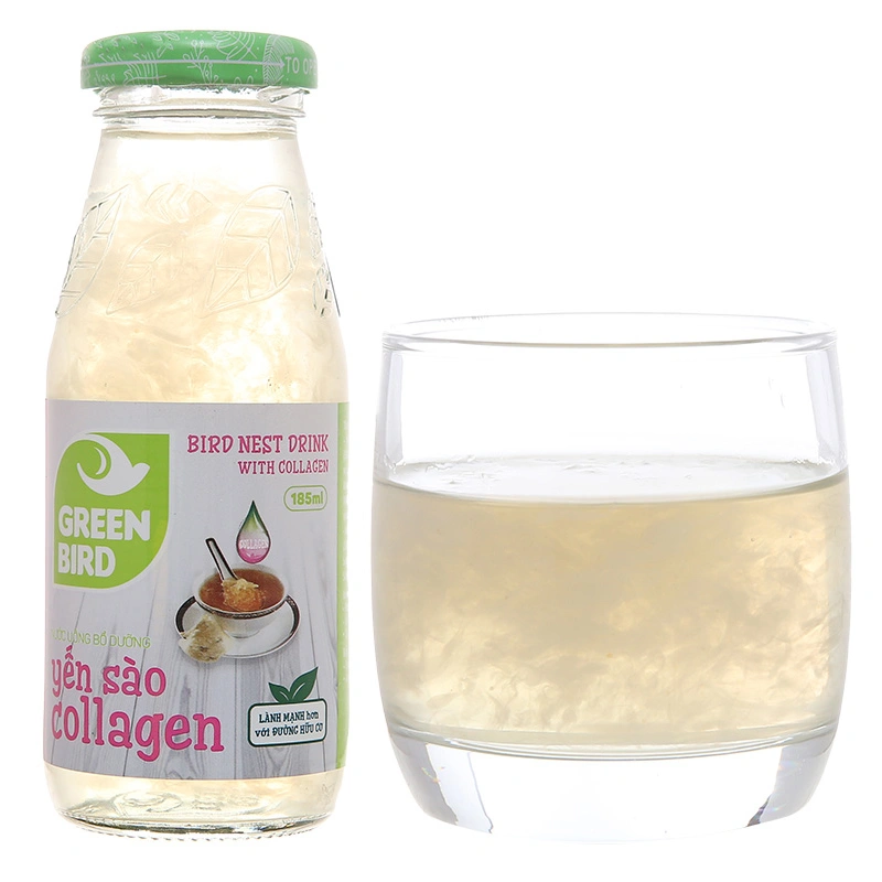 Nước yến sào collagen Green Bird 185 ml (từ 18 tuổi) 12