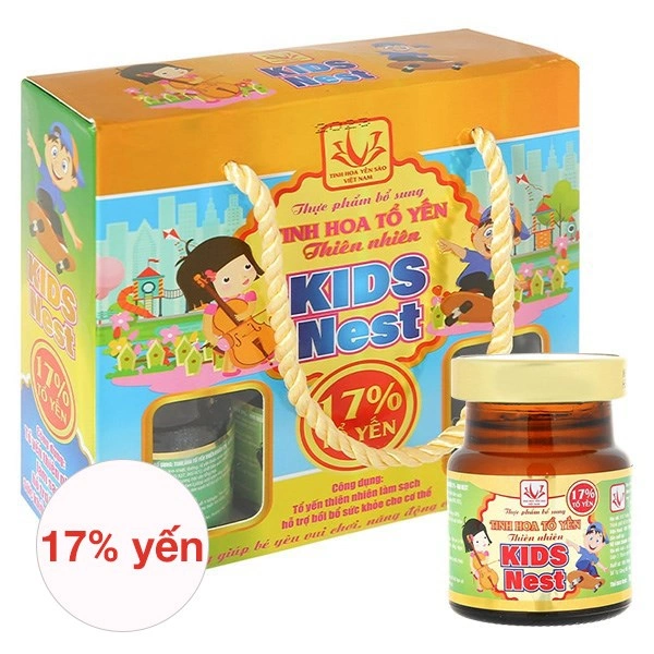 Hộp 6 hũ nước yến sào Tinh Hoa Kids Nest 70 ml (từ 1 tuổi) 1