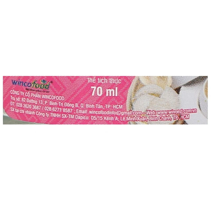 Hộp 4 hũ nước yến sào Win'sNest Junior 70 ml (từ 1 tuổi) 12