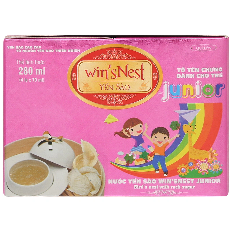 Hộp 4 hũ nước yến sào Win'sNest Junior 70 ml (từ 1 tuổi) 5