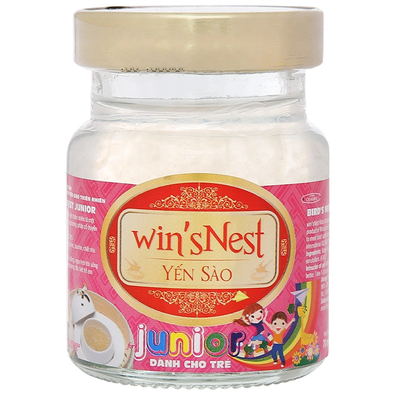 Hộp 4 hũ nước yến sào Win'sNest Junior 70 ml (từ 1 tuổi) 7
